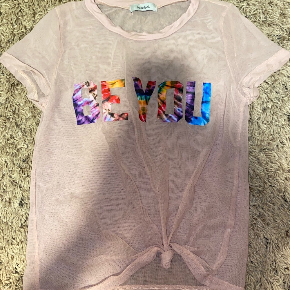 Teenbell Mesh Top
